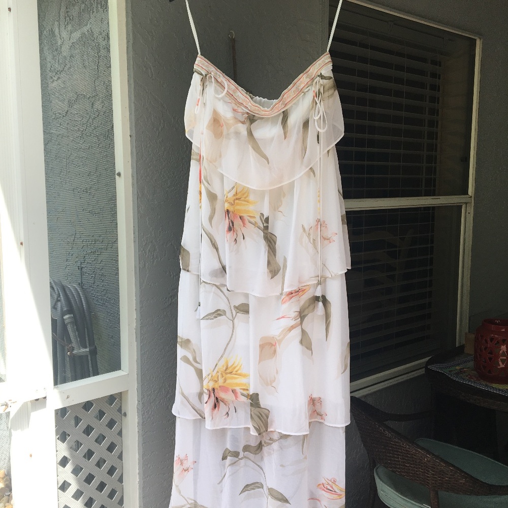 Whbm Strapless Maxi Dress - image 3
